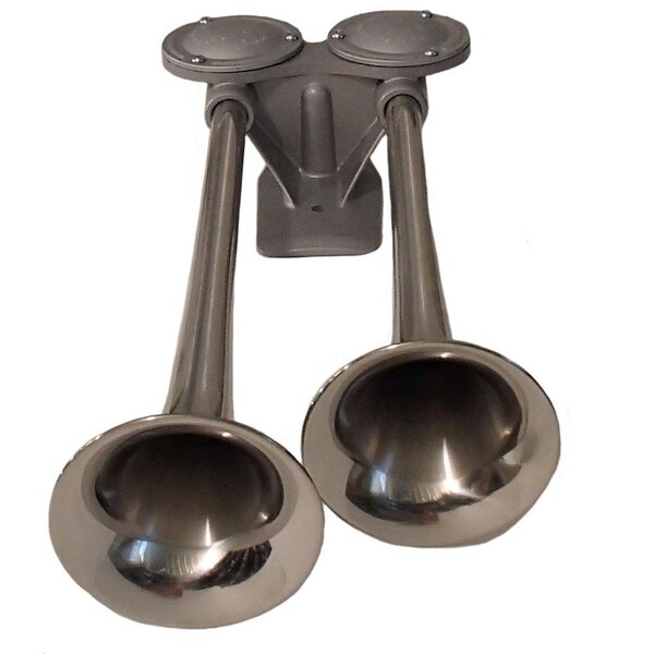 Aftermarket Fiamm-Signaltone Stainless Steel Air Horn 128db at 30 in at 70 PSI 62200 - main